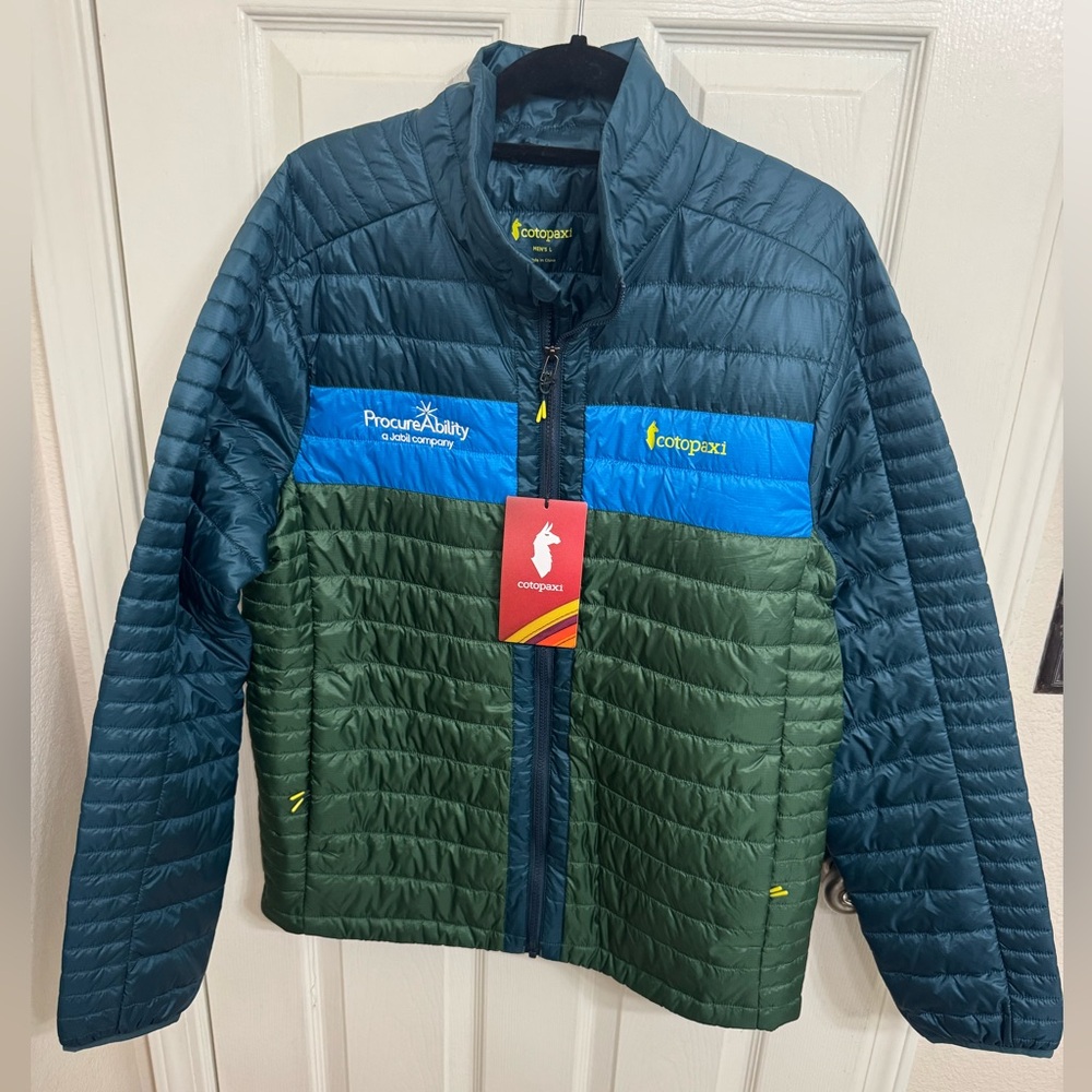 NWT Cotopaxi Men's Capa Down Insulated Puffer Jacket Large See Description